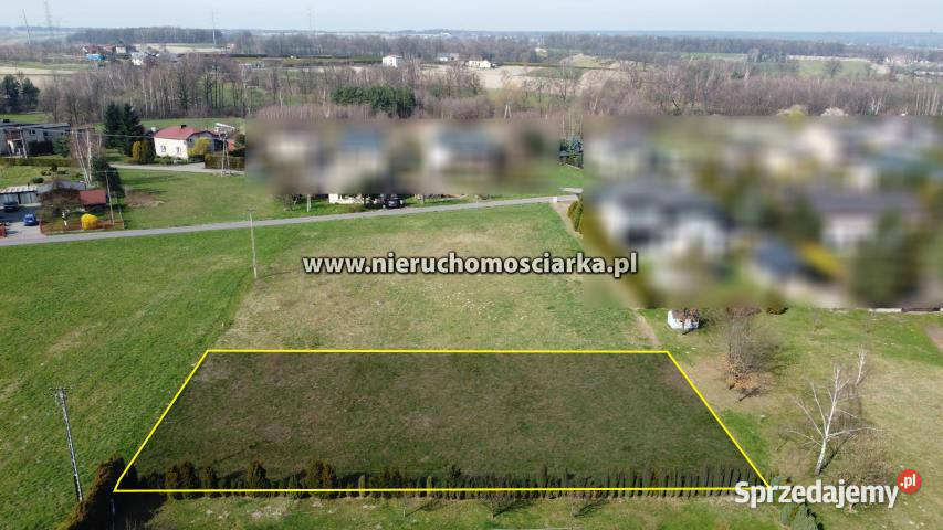 Działka Czernica 1090m2 asfalt Sprzedaż sprzedam
