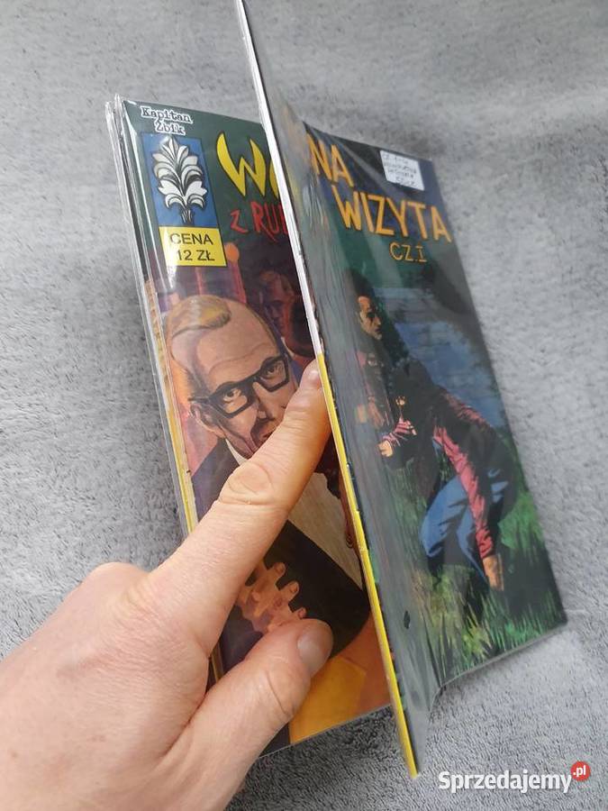 Kapitan Żbik zestaw 4 komiksów kompletna