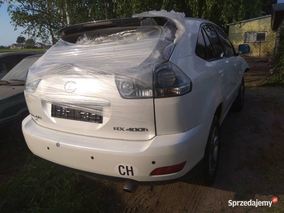 Lexus RX II 0308 zderzak tył kod lakieru 063