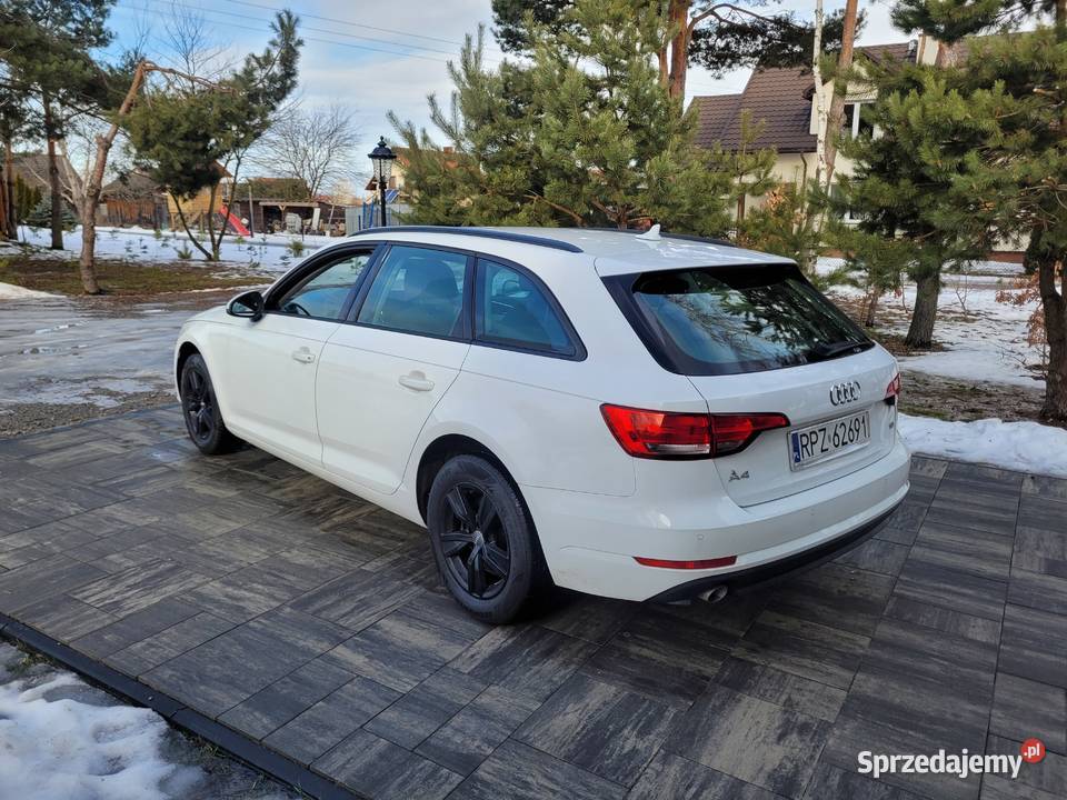 Audi A4 B9 20 TDI Mały Przebieg ładny stan biały Gniewczyna Łańcucka