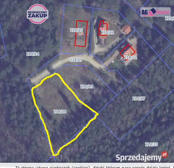 Grunt do sprzedania Koleczkowo Leśna Polana