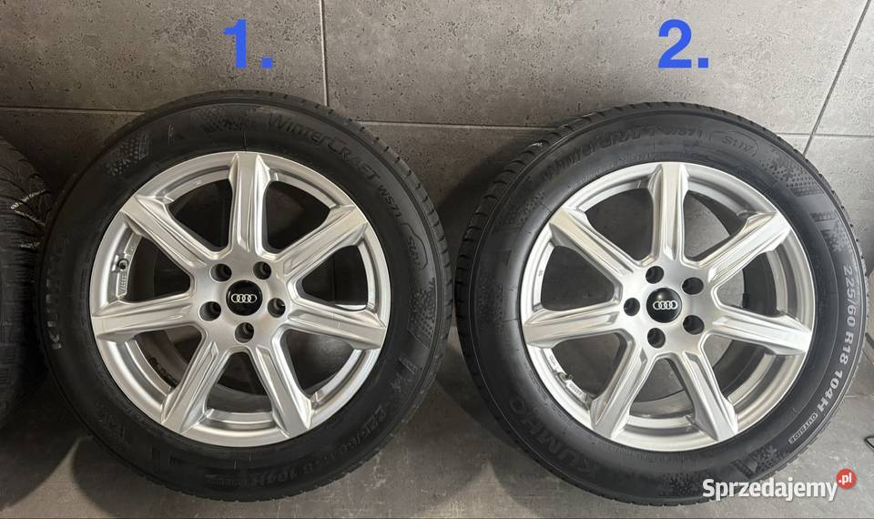 18 Audi Q5 VW Tiguan felgi koła komplet 5x112 Koła Lubasz