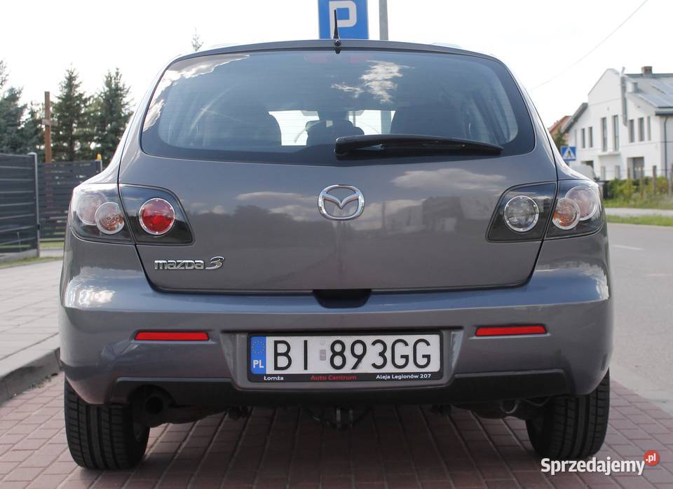 Mazda 3 16 2008 benzyna sprowadzony Białystok