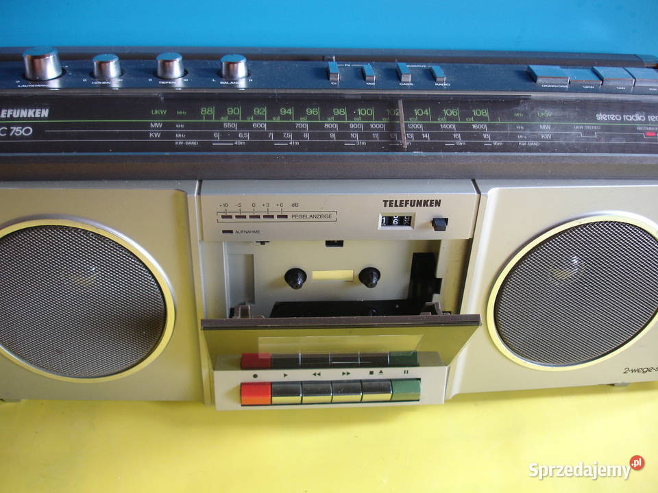 Radiomagnetofon TELEFUNKEN RC750 Zielona Góra sprzedam