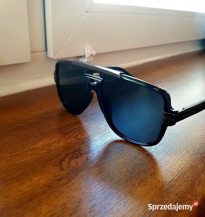 Piękne męskie okulary unisex nowość 2026 wzór lubelskie Lublin