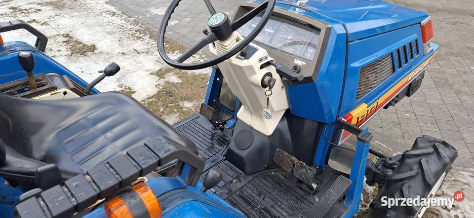 Traktorek japoński iseki plus glebogryzarka stan Tuchów