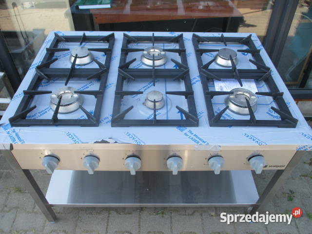 Kuchnia gazowa 6palnikowa 900 mm 365 kW wielkopolskie Ostrów Wielkopolski