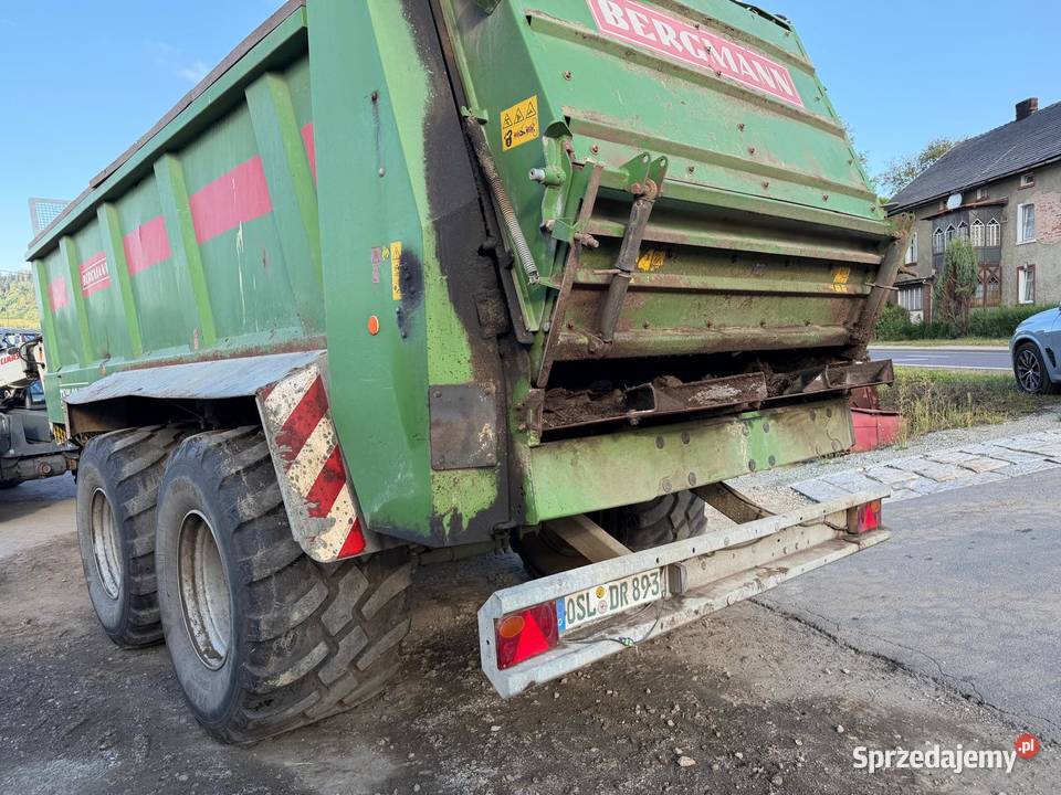 Rozrzutnik obornika wapna Bergmann TSW 6420 S Nowa Ruda