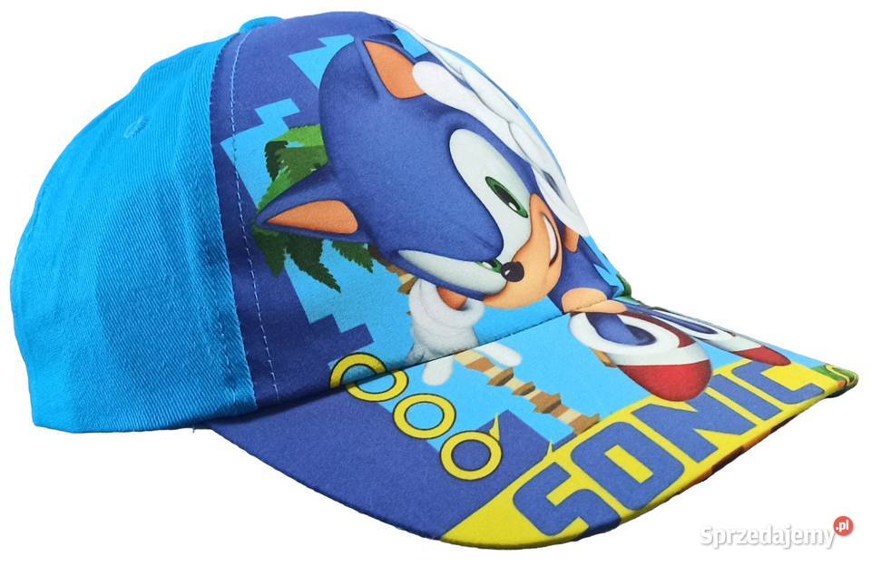 Czapka Jeż Sonic Czapeczka Baseballówka dzieci Mogilany