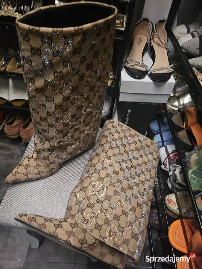 Buty cudowne cyrkonie na Gucci małopolskie Mucharz sprzedam