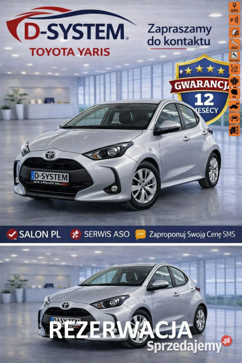 Toyota Yaris 2023 Yaris Salon Polska 1Właściciel sprzedam