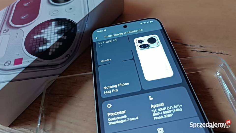 Smartfon Nothing Phone 4a Pro 5G 12256GB 683 łódzkie Łask