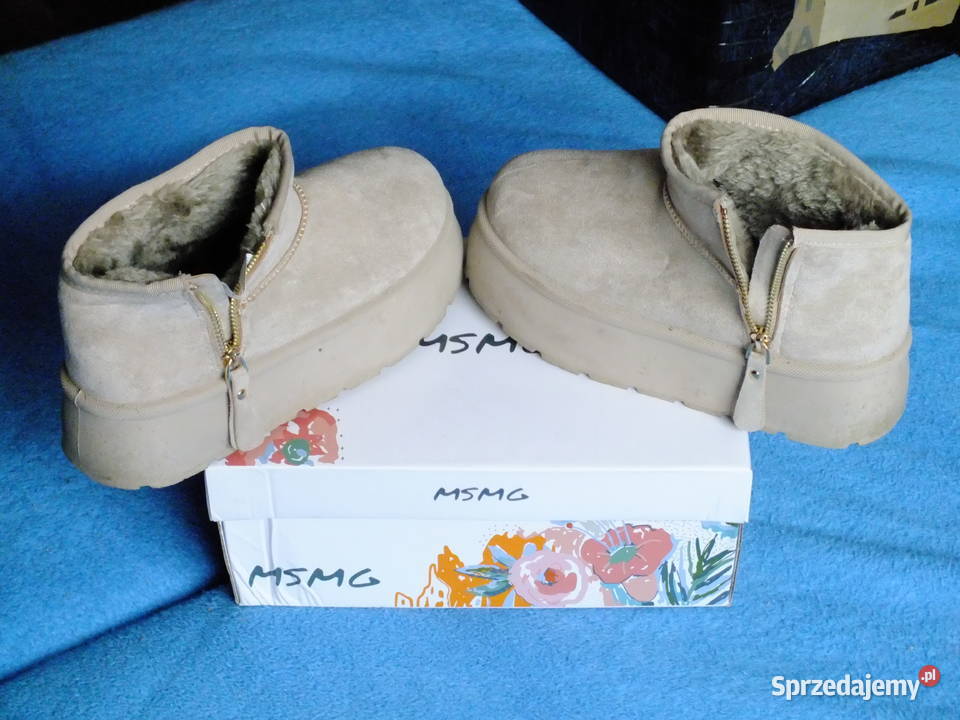 Sprzedam damskie śniegowce 1 raz chodzone w pianka Gdańsk