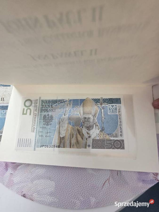 Banknot Jan Paweł Bydgoszcz