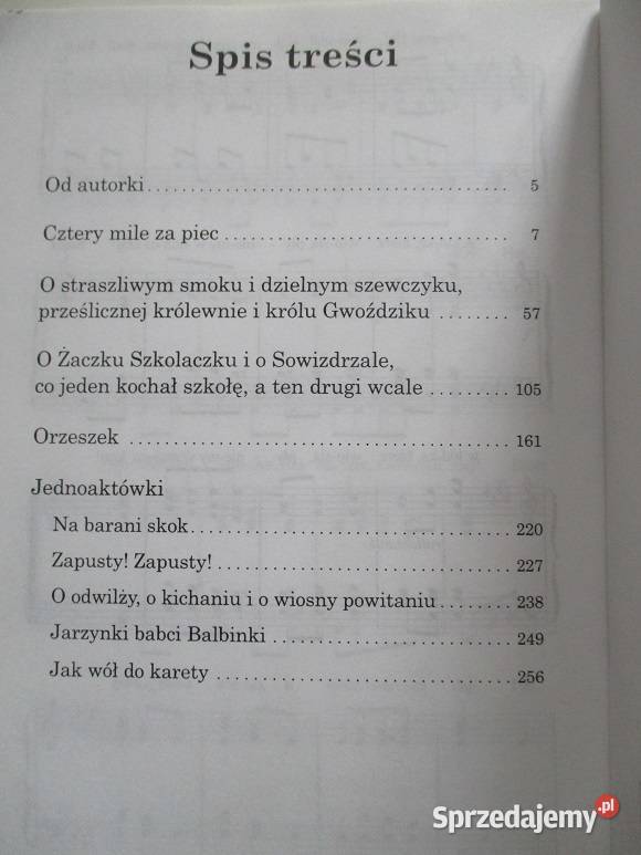 Wybór scenariuszy teatrzyków szkolnych klas łódzkie Łódź
