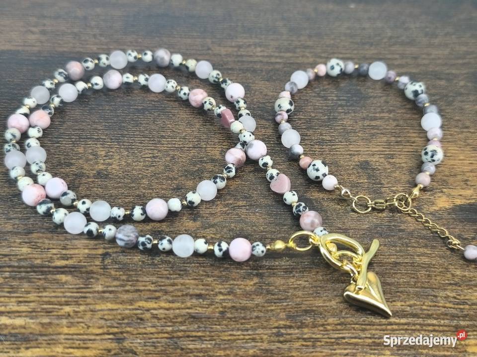 Rękodzieło naszyjnik bransoletka kolczyki Siedlce