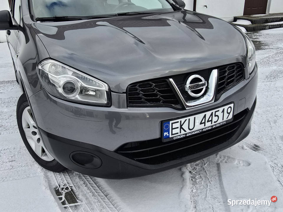 Nissan Qashqai2 16benz Panorama DachNavi7 ESP Kutno sprzedam