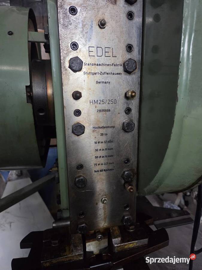prasa sztancarka edel hm25250 Hajnówka
