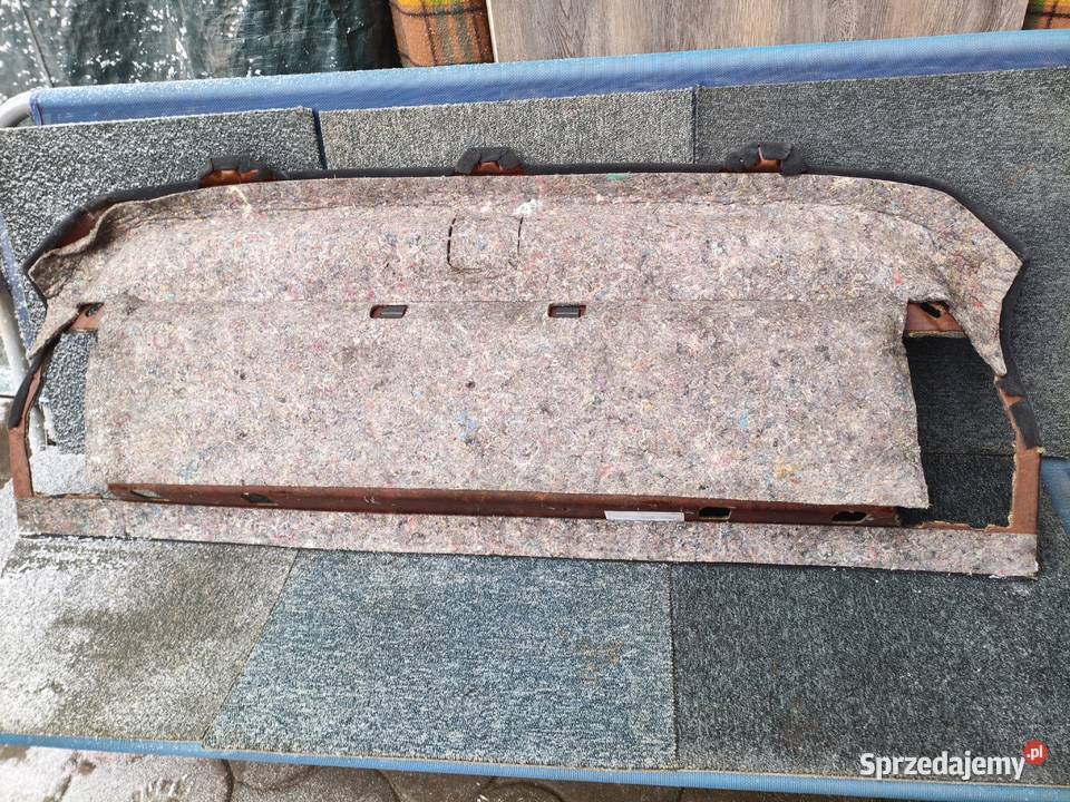 Mercedes W124 tylna półka czarna sedan pod Półki tylne świętokrzyskie Skarżysko-Kamienna