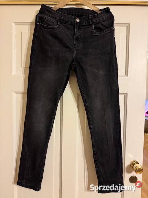 Jeansy męskie SM czarne Carry bawełna ze Częstochowa sprzedam