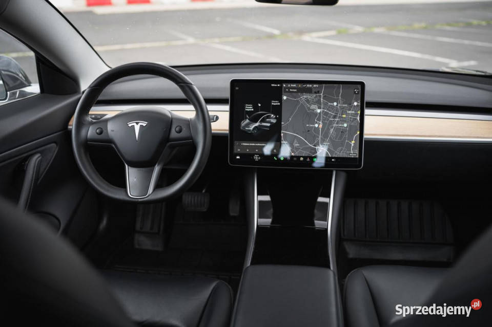 Tesla Model 3 Std Range Plus 52kWh wspomaganie kierownicy Piaseczno