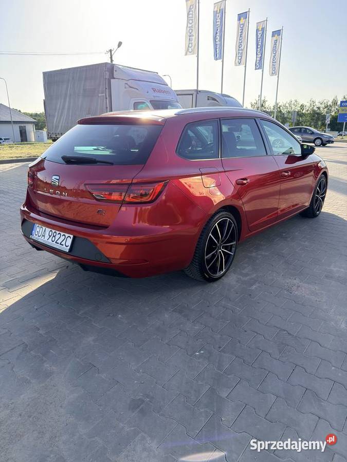 Seat Leon III 15 ST FR 15TSI 131 salon polska benzyna pomorskie Gdańsk