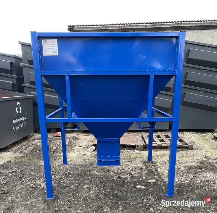 Kosz Zasypowy zasobnik paczkarka lejek Niedrzew Pierwszy sprzedam