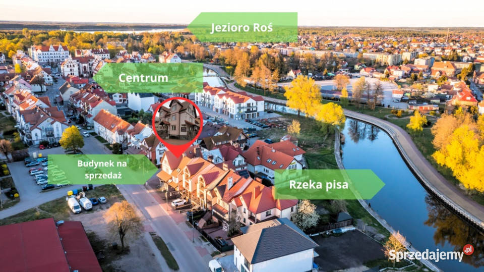 OKAZJA Budynek mieszkalnousługowy w Centrum Sprzedaż Pisz