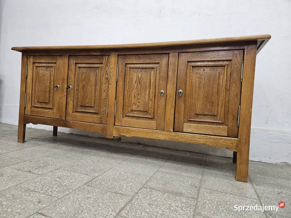 Duża stylowa komoda rustykalna z Francji Nowy Sącz