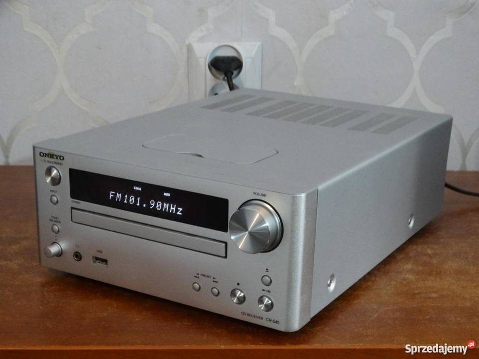 Amplituner Onkyo CR545pilot USB mp3 WYSYŁKA Jasło