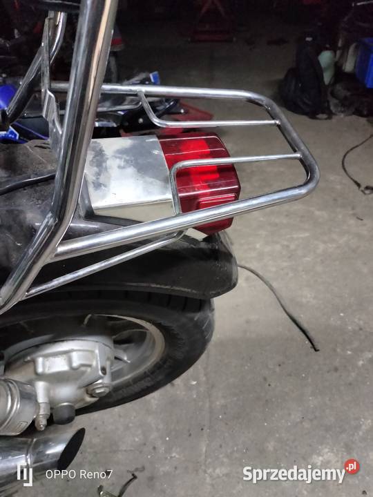 Kawasaki VN 750 bagażnik oparcie pasażera łódzkie Łubno