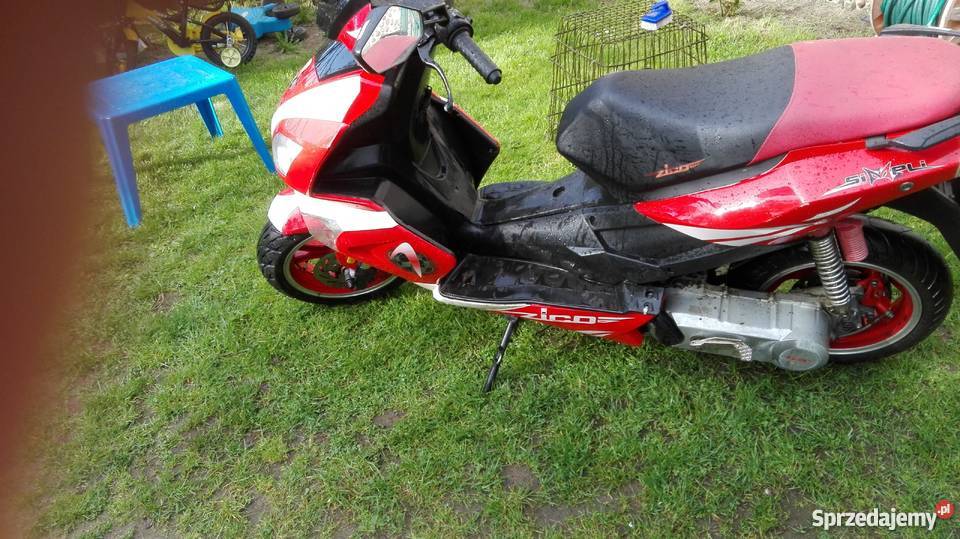 skuter zipp zico simpli Rok produkcji 2008 Ukta
