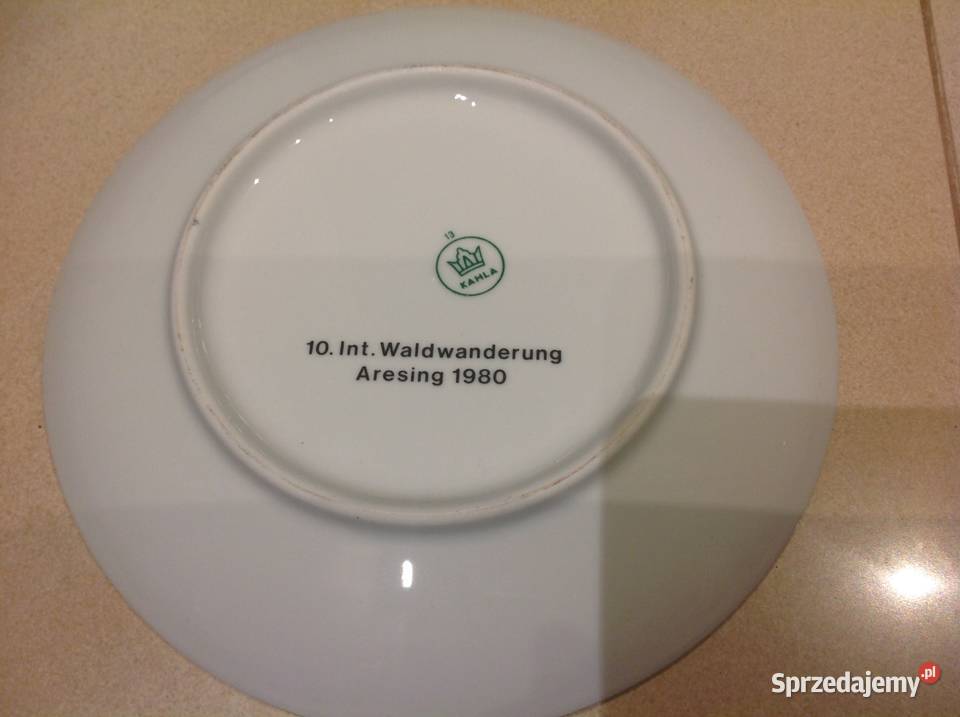 Talerz Porcelanowy Dekoracyjny Papierz Jan Paweł Nowa Sól sprzedam
