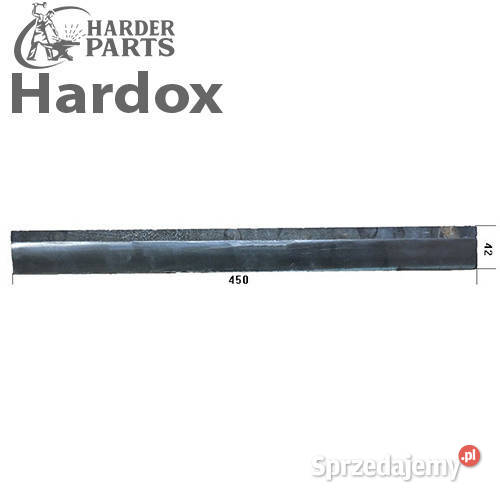 Nóż prostokątny HARDOX spawmech części do wycinaka kiszonki