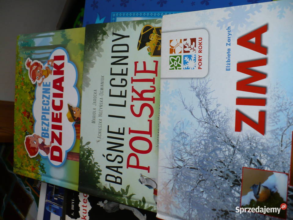 Książki dzieci 5 sztuk edukacja Lubin