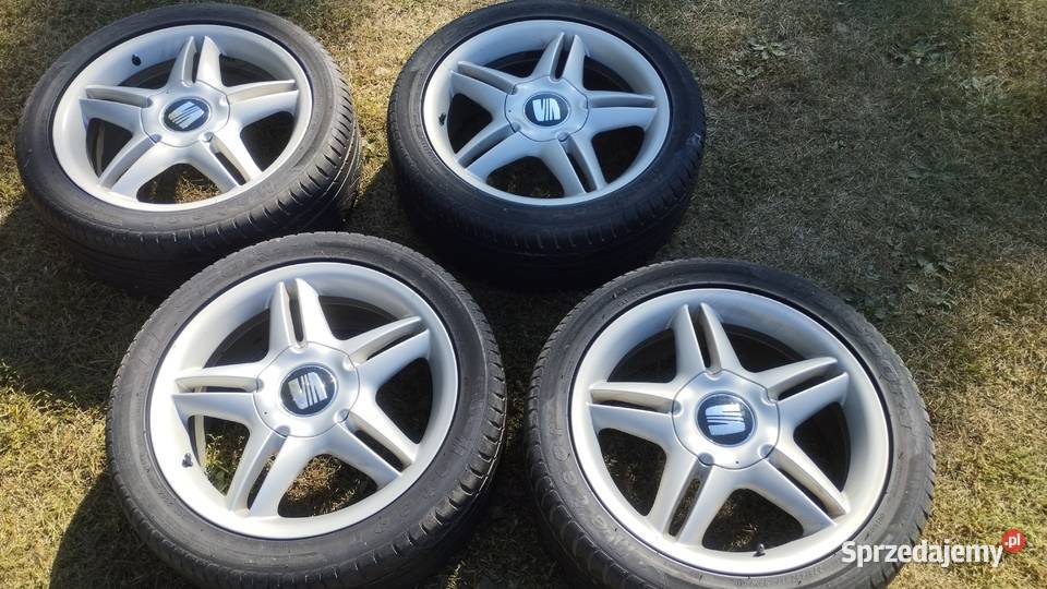 Komplet 4 felgi aluminiowe 17 Seat Leon TOP osobowe mazowieckie Meszki