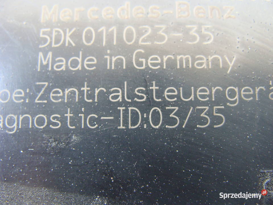 MERCEDES W212 MODUŁ KOMFORTU BSI SAM 5DK01102335 komputery Goleniów