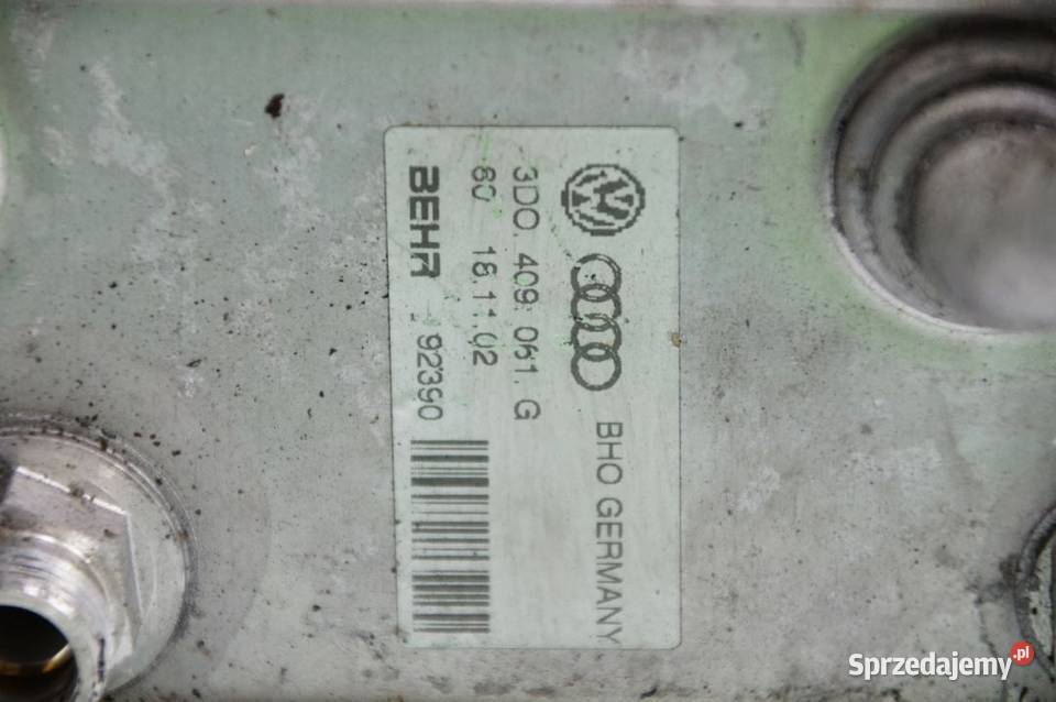 CHŁODNICZKA OLEJU VOLKSWAGEN PHAETON 60 W12 osobowe Lipno