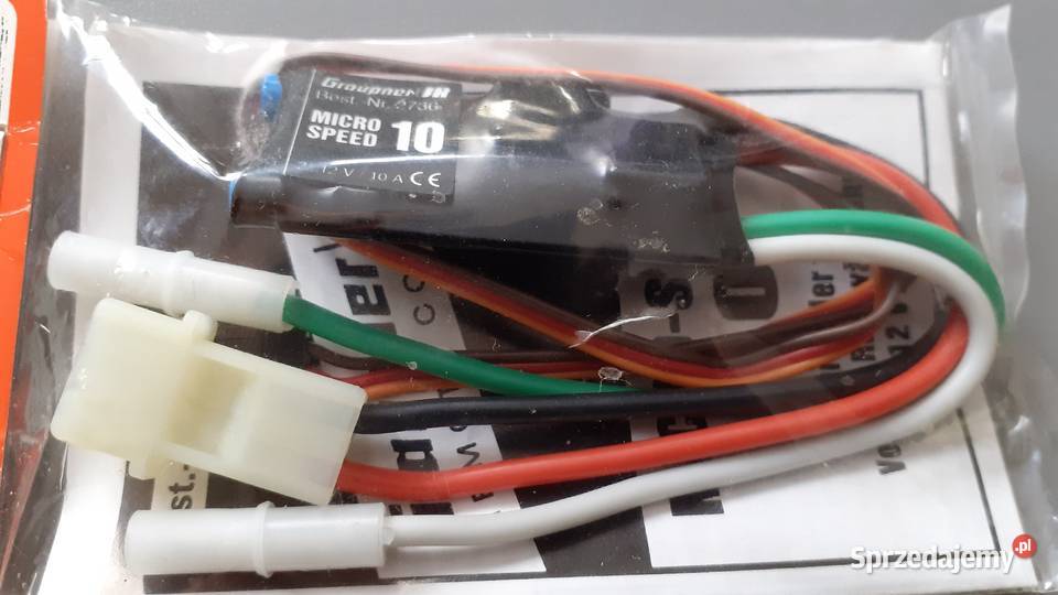 Firmowy mikroregulator Graupner 2736 MICRO SPEED Pozostałe