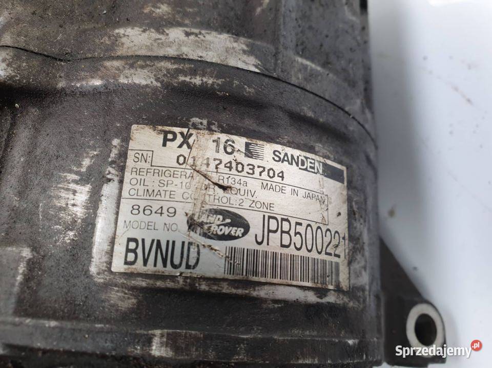 SPRĘŻARKA KLIMATYZACJI LAND ROVER RANGE ROVER Pozostałe