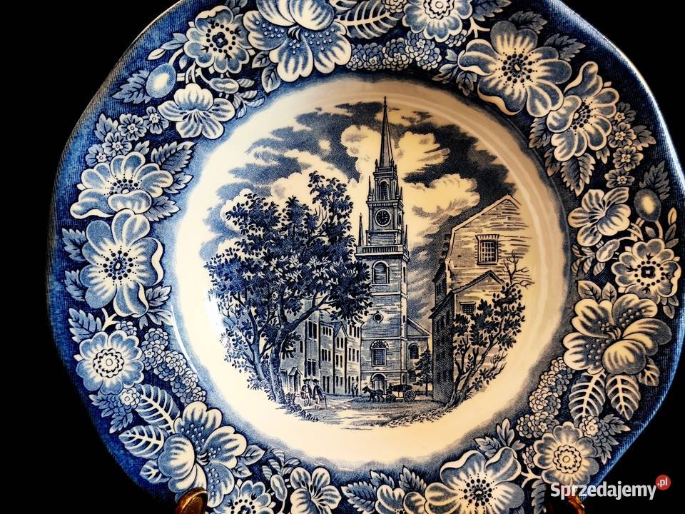 Talerz głęboki angielski Enoch Wedgwood