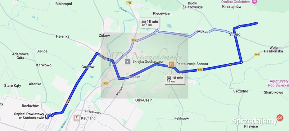 działka WZ i projektem dom seniora 4 m2 PUM Rzęszyce