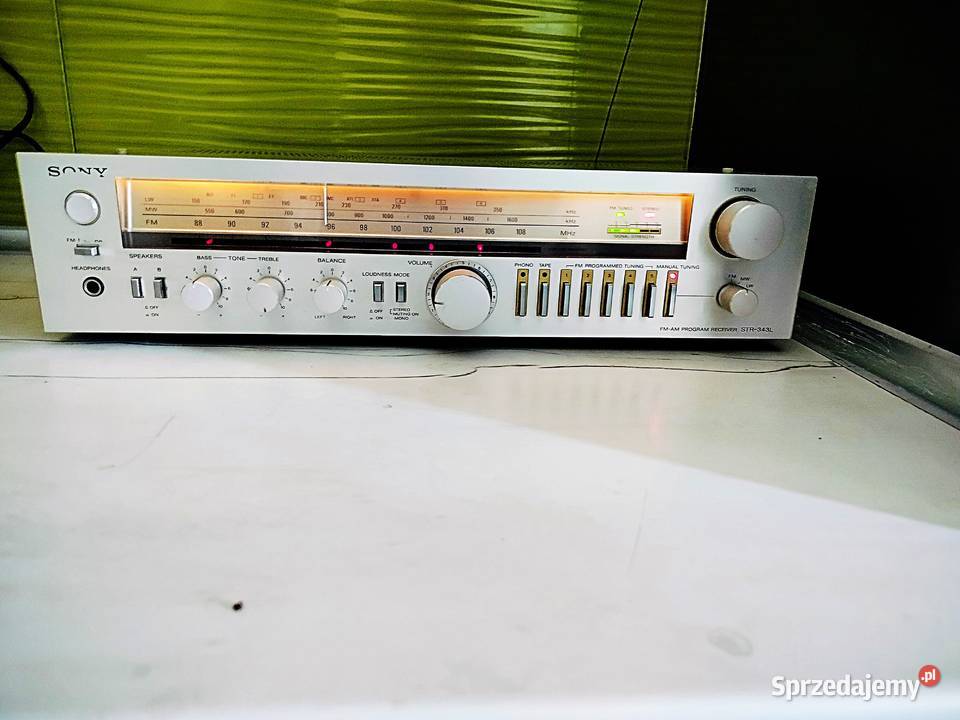 amplituner sony STR343L Stereo VINTAGE Mińsk Mazowiecki