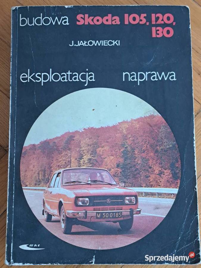 WKŁ Książka serwisowa serwisówka Skoda 105 Skoda Pruszków