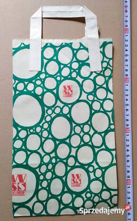 365 TOREBKA papierowa WSS SPOŁEM PRL RETRO Łódź sprzedam