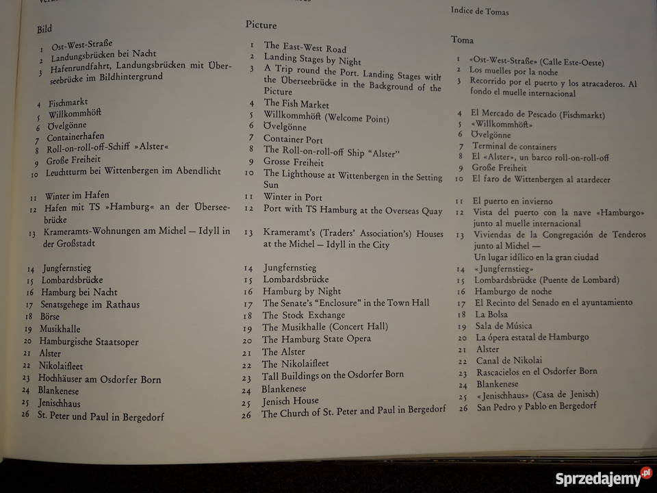 album o Hamburgu Hamburg Niemcy ładne zdjęcia Poradniki, albumy i reportaże Gdańsk sprzedam
