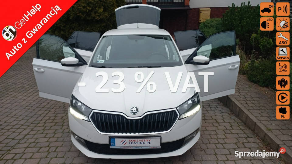 koda Fabia Kamera Cofania Kierwielof Tempomat Gdańsk