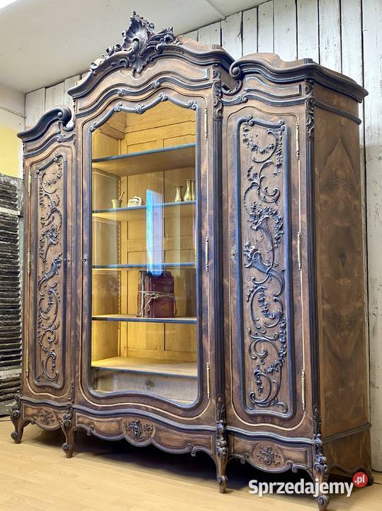 Biblioteka Galbe w stylu LUDWIK XV Paryż Francja mazowieckie Warszawa