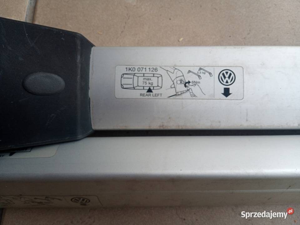 Belki dachowe oryginalne VW Golf V Vl Grudziądz