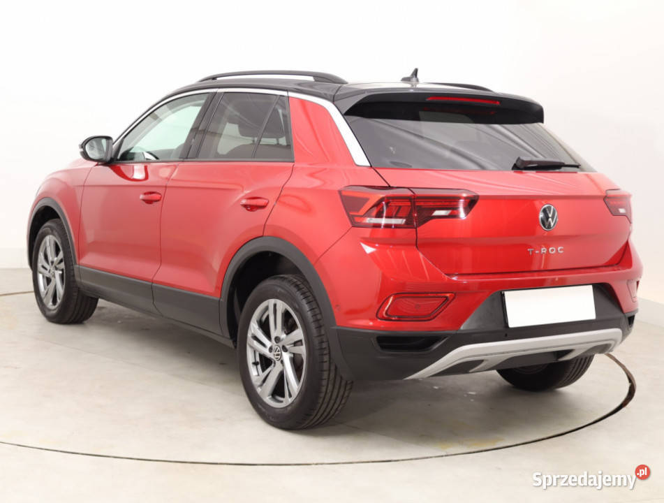 VW TRoc 15 TSI czerwony Bielany Wrocławskie sprzedam